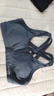 Yvette Power Adjustable Criss Cross High Impact Padded Running Bra